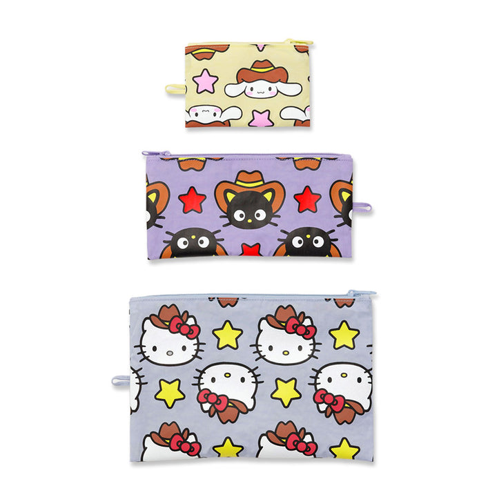 Hello Kitty &amp; Friends Western Flat Pouch Set - Leanna Lin&