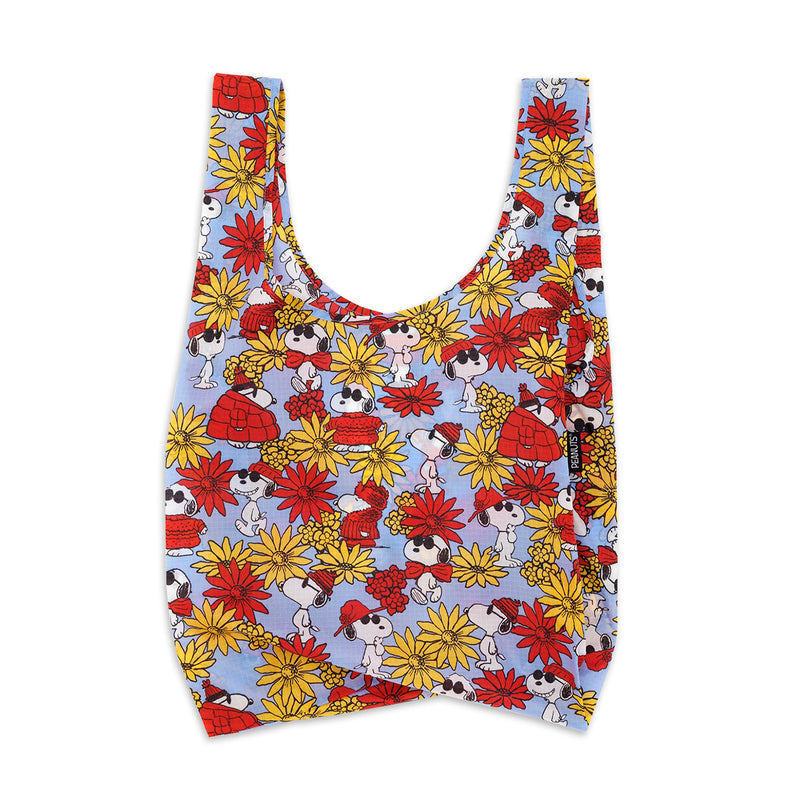 Floral Snoopy Standard Reusable Bag