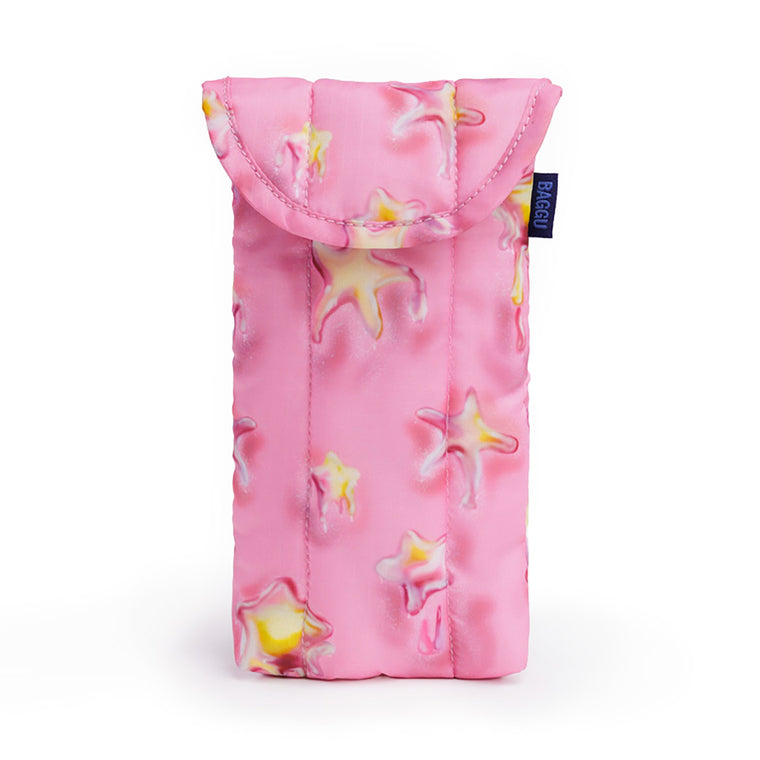 Dancing Stars Puffy Glasses Case