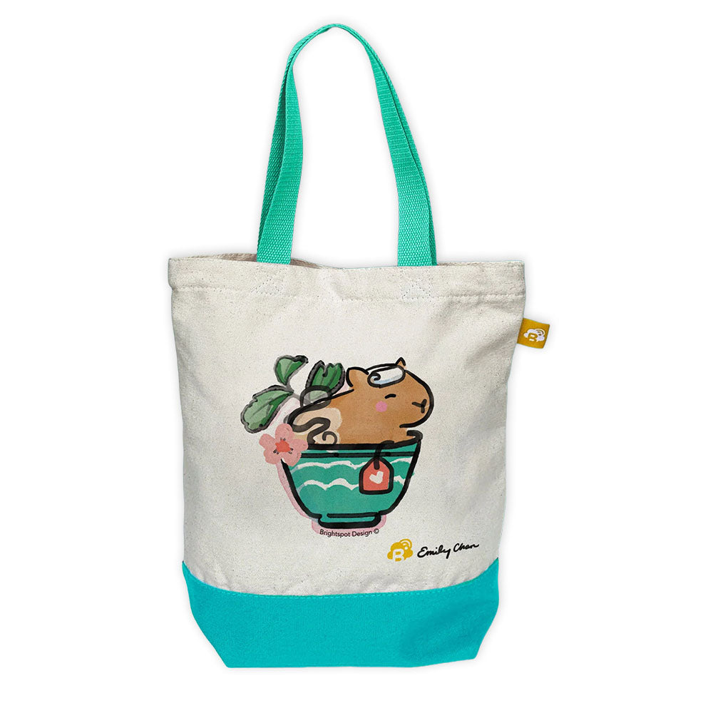 Capybara Cup Mini Tote Bag