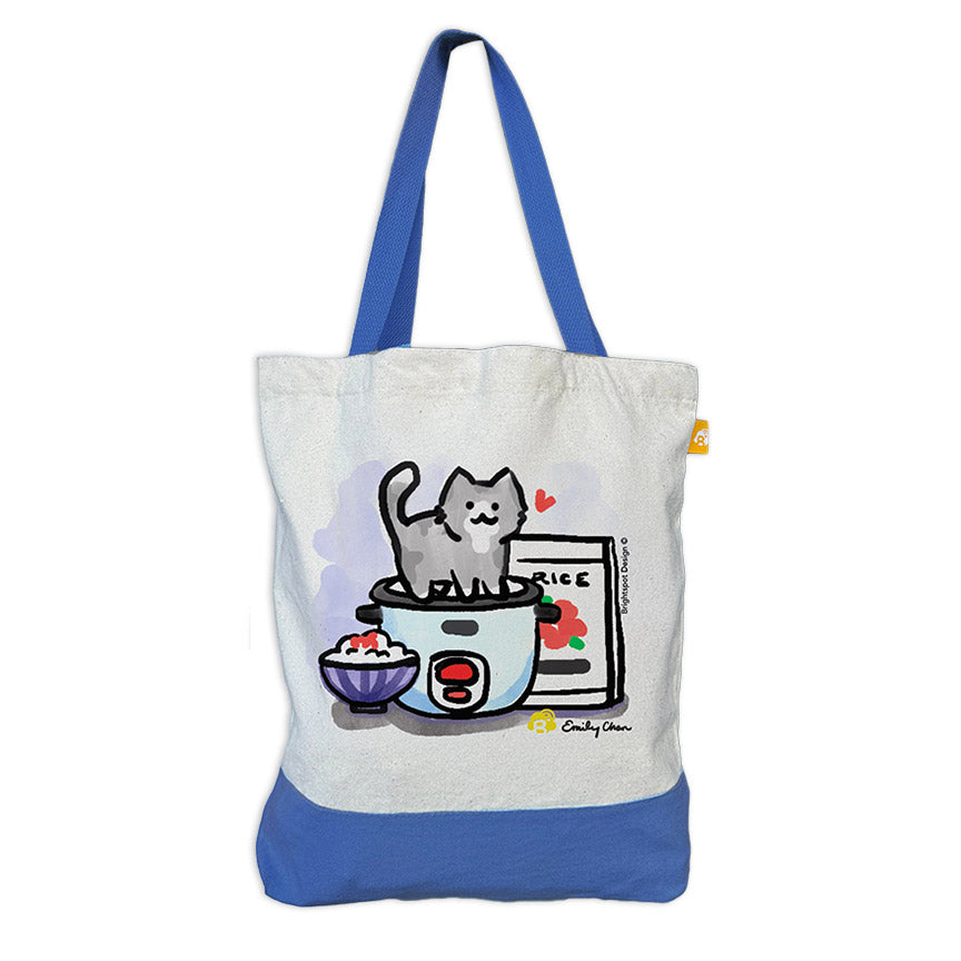 Cat Ricecooker Tote Bag