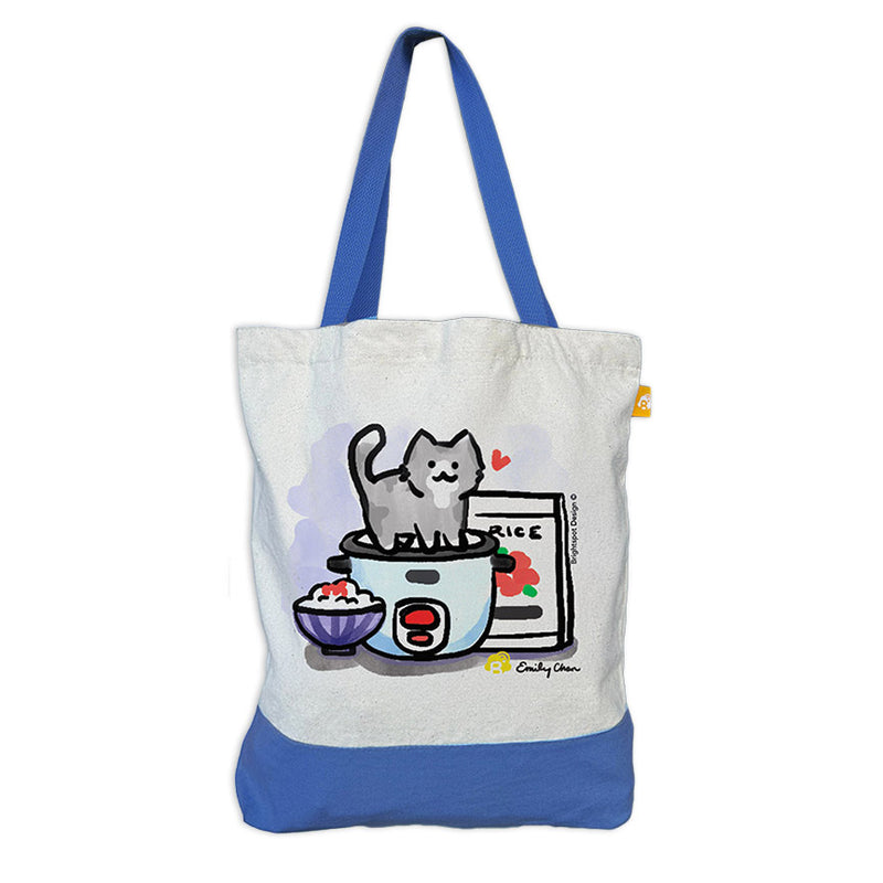 Cat Ricecooker Tote Bag