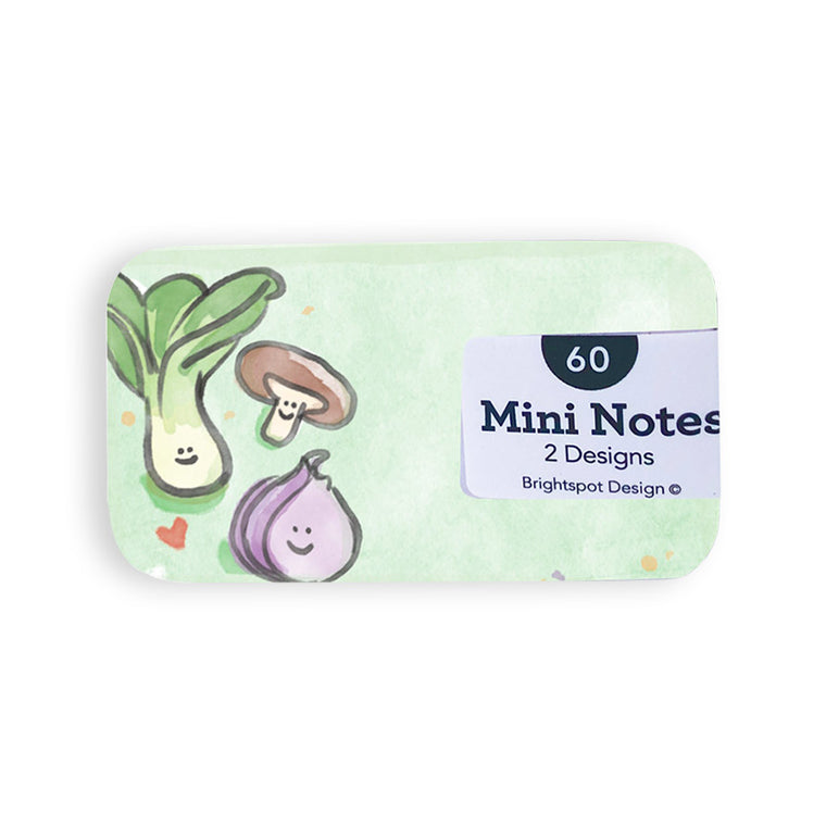 Vegetables & Fruits Mini Notes