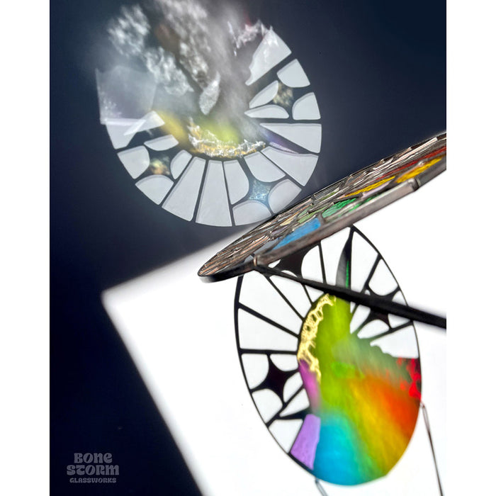 Bonestorm Glassworks: Hummingbird Suncatcher