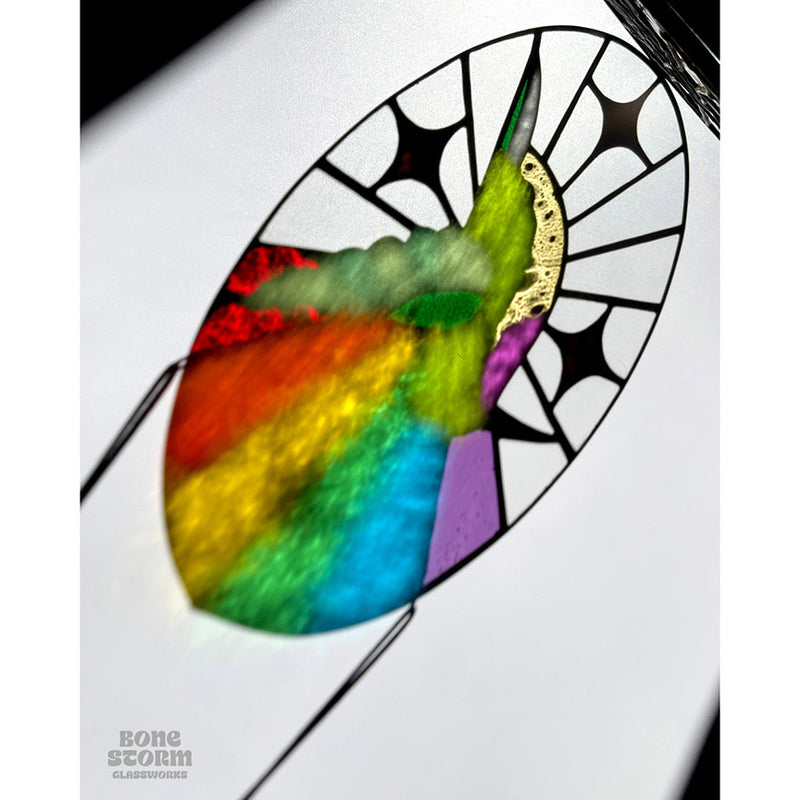 Bonestorm Glassworks: Hummingbird Suncatcher