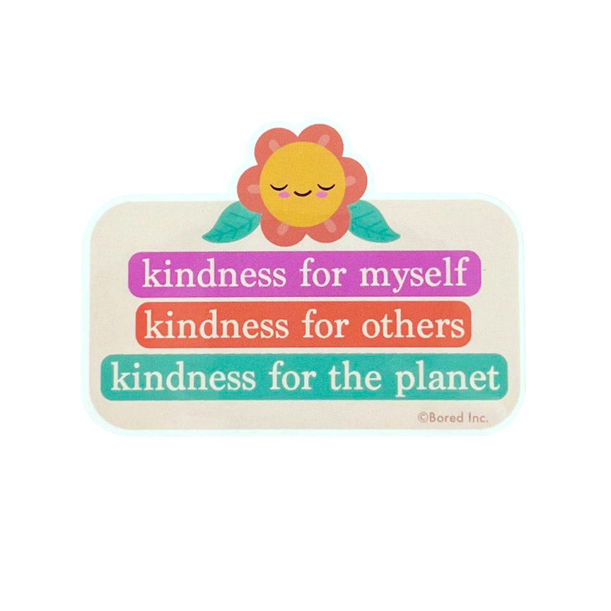 Kindness Vinyl Sticker