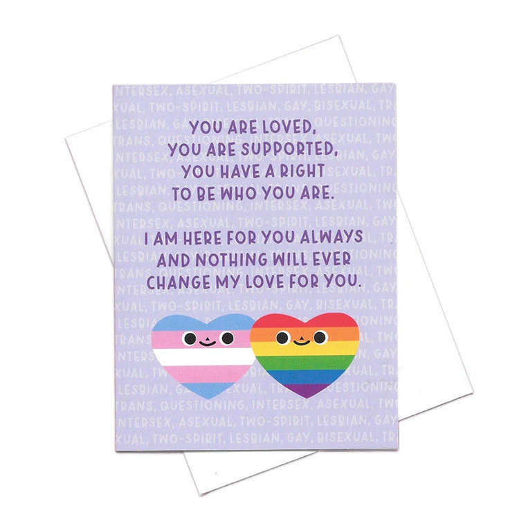 You Are Loved and Supported Card