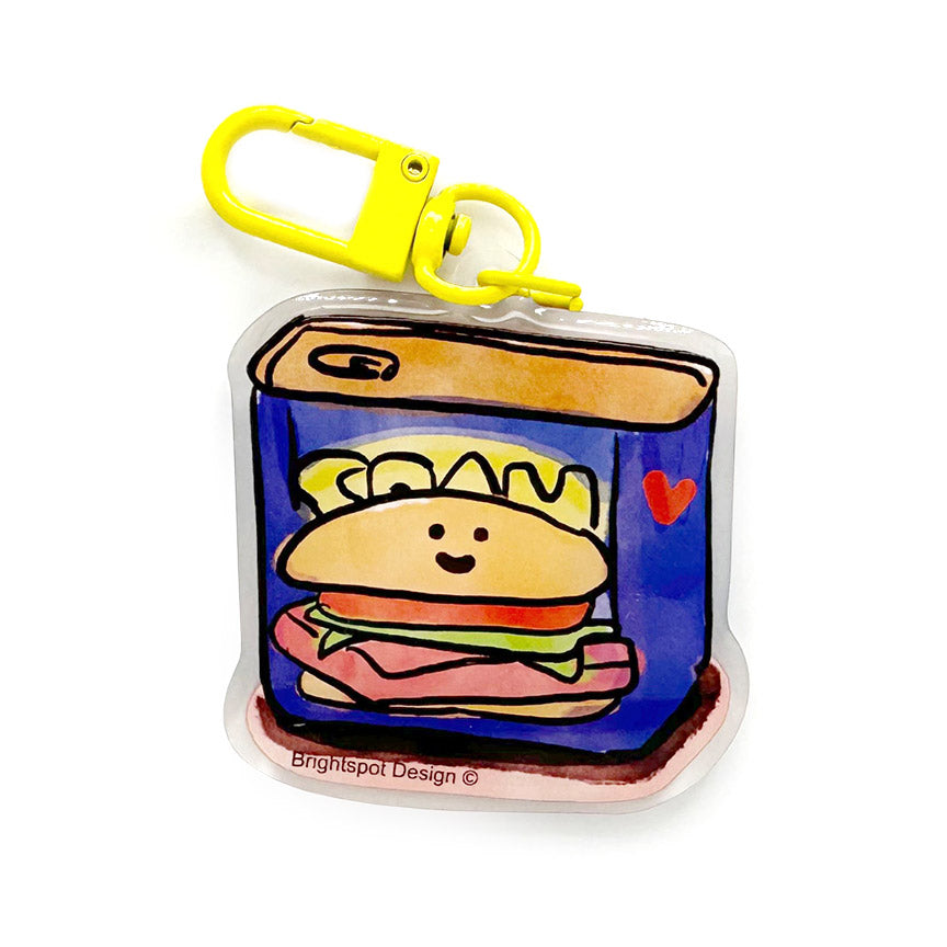 Spam Can Acrylic Keychain