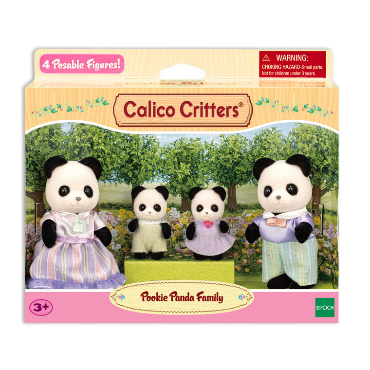 Calico Critters Pookie Panda Family