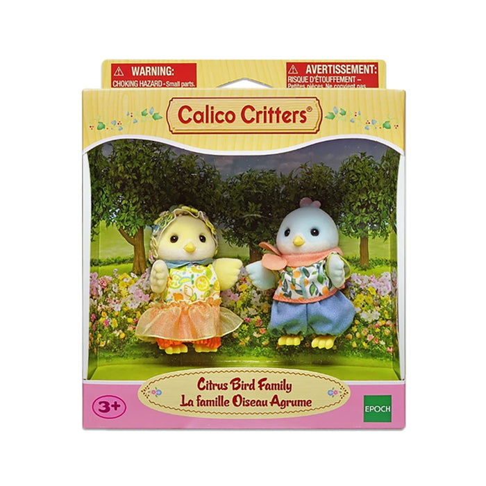 Calico Critters Citrus Bird Family