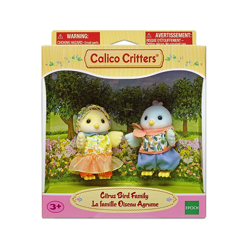 Calico Critters Citrus Bird Family