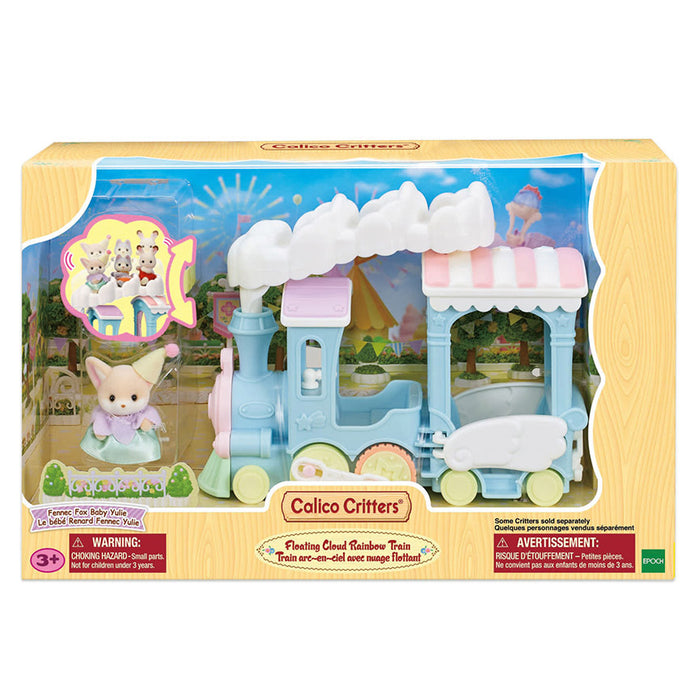 Calico Critters Floating Cloud Rainbow Train