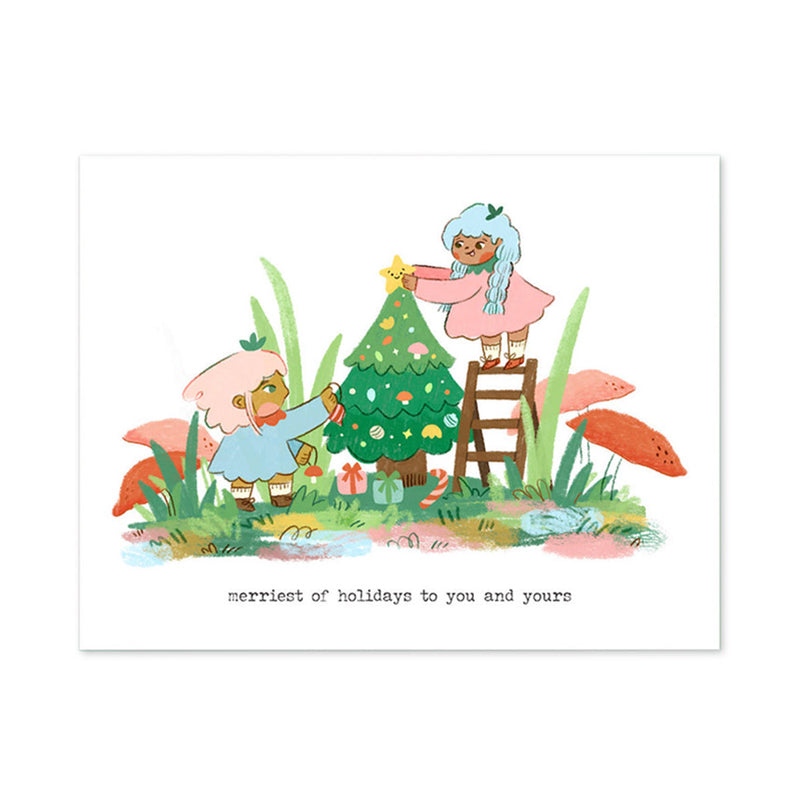 Merriest of Holidays Card
