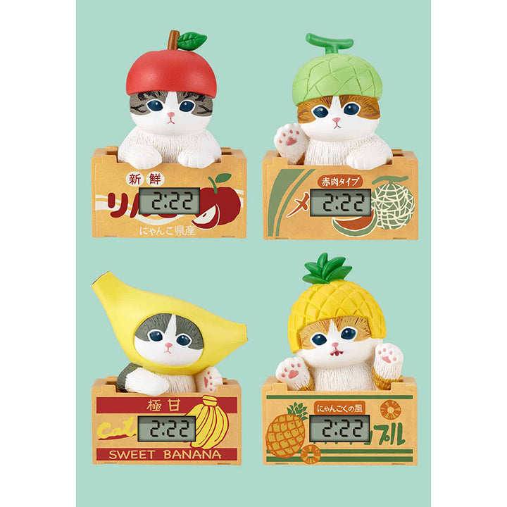 Mofusand Fruits Desk Clock Blind Box - Leanna Lin&