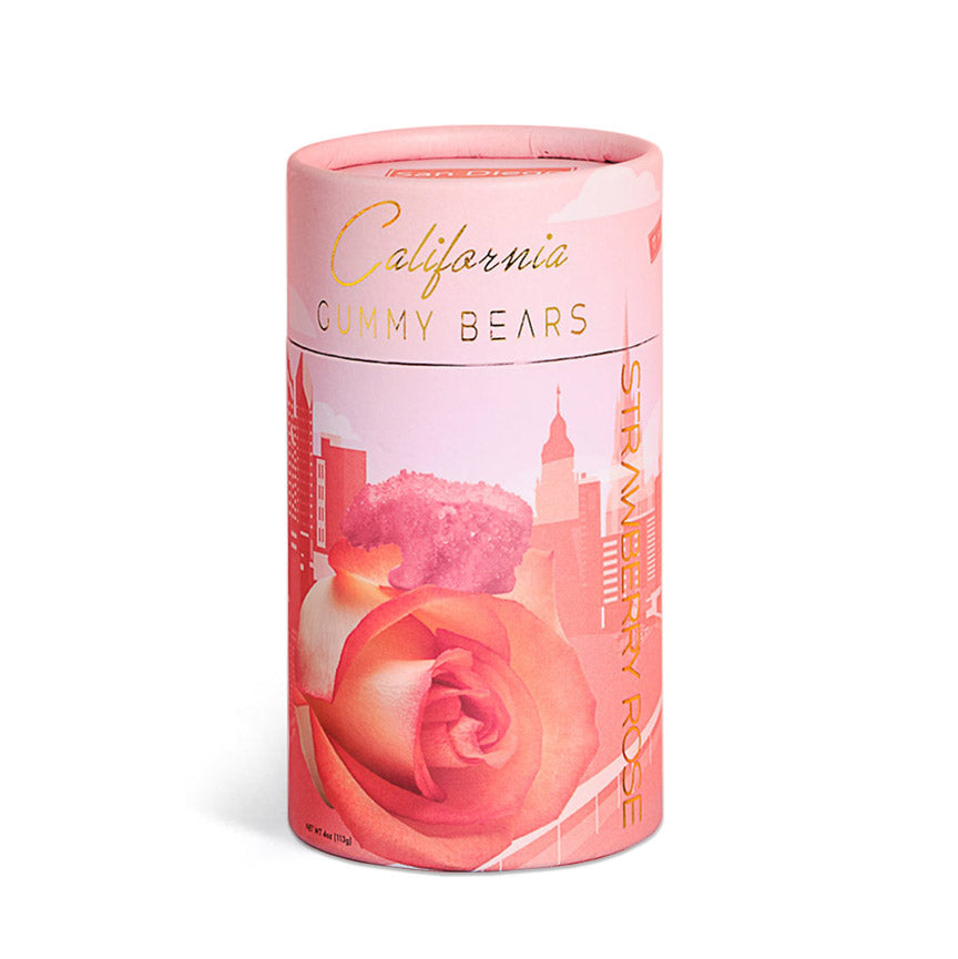 Strawberry Rose (Organic Vegan) Gummy Bears