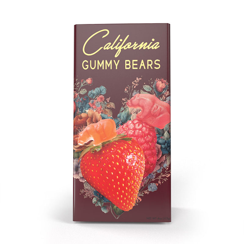 Strawberry & Raspberry Mix (100% Natural) Gummy Bears