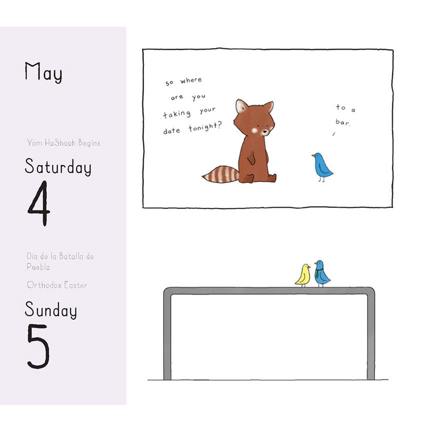 2024 The Little World of Liz Climo Daily Calendar Leanna Lin's Wonderland