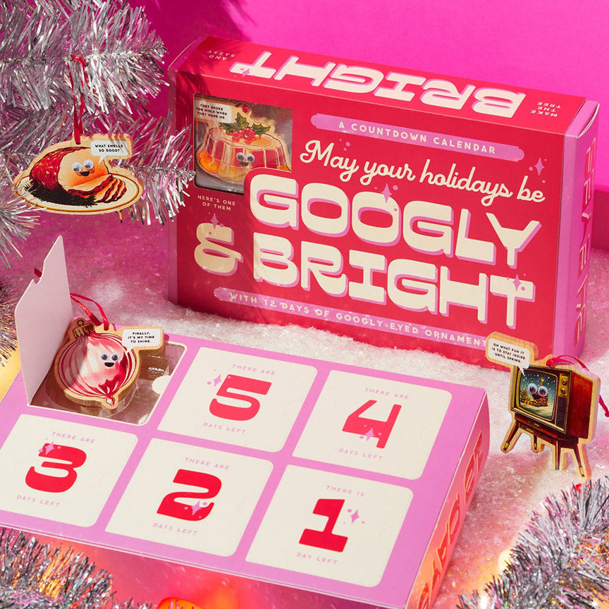 Googly &amp; Bright: 12 Days Countdown of Googly-Eyed Ornaments