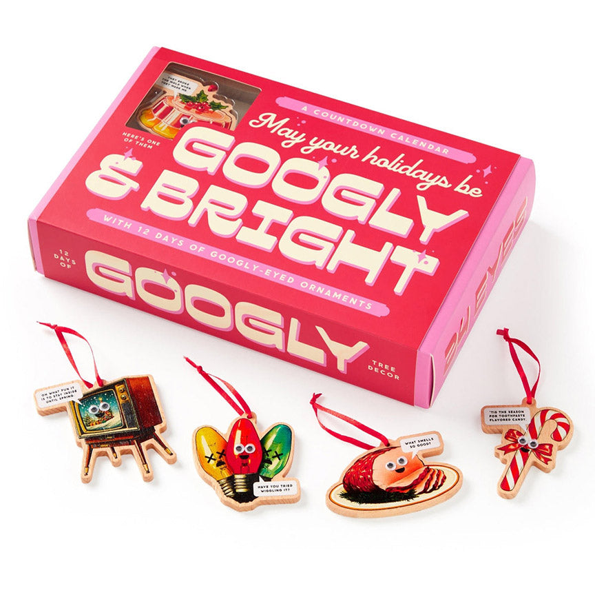 Googly &amp; Bright: 12 Days Countdown of Googly-Eyed Ornaments