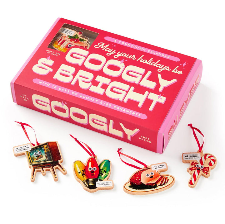 Googly &amp; Bright: 12 Days Countdown of Googly-Eyed Ornaments