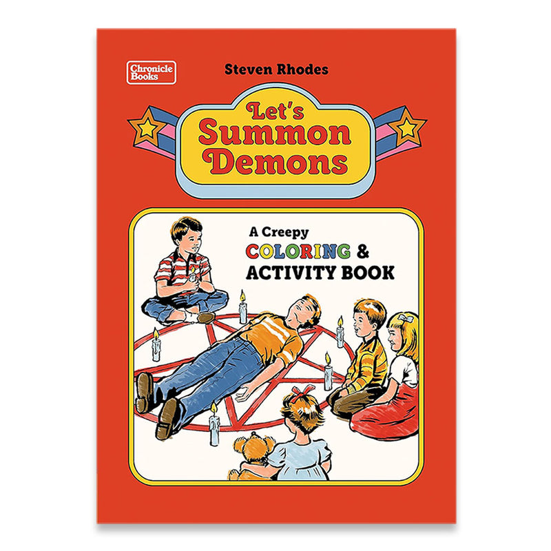 Let’s Summon Demons: A Creepy Coloring and Activity Book