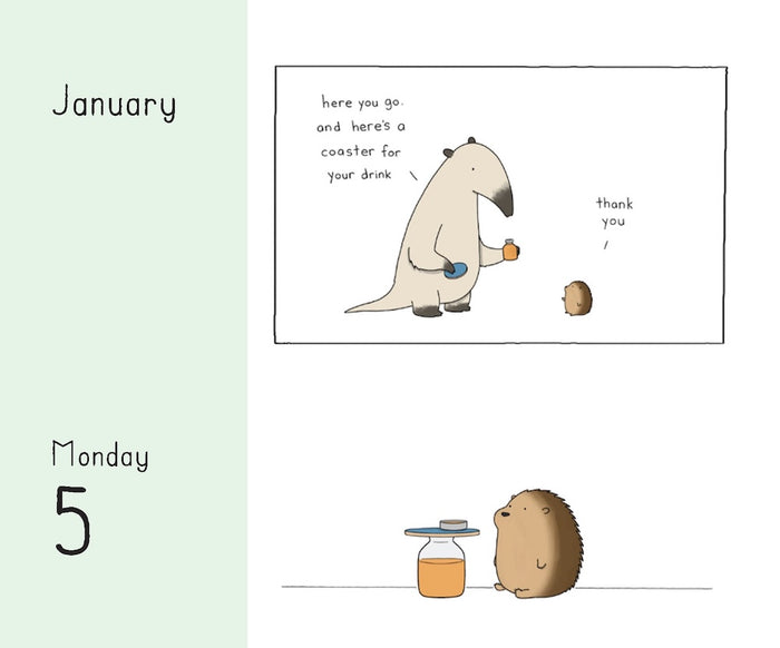 2026 The Little World of Liz Climo Daily Calendar