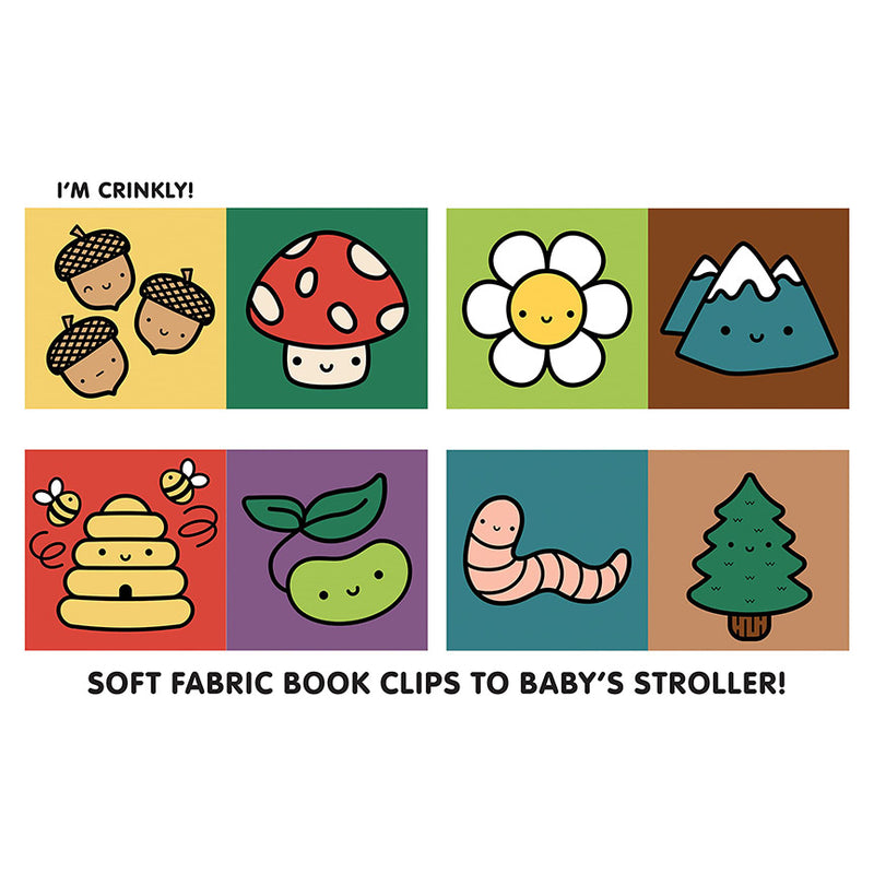 Crinkle Fabric Stroller Book: Nature Baby