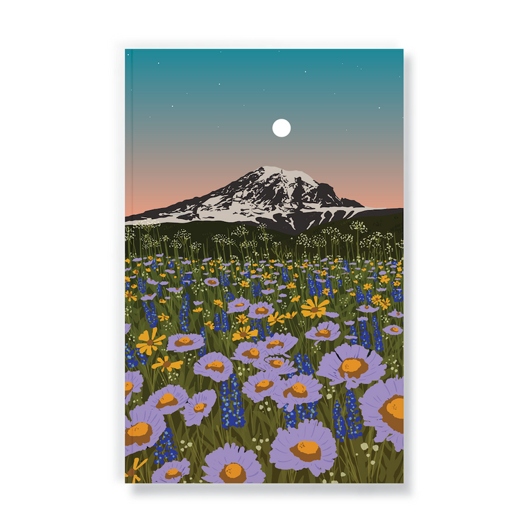 Mountain Flowers Classic Layflat Notebook