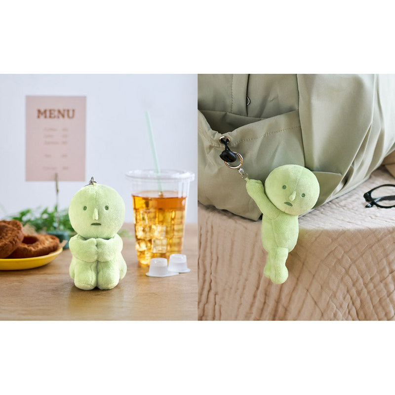 Smiski (Hanging On) Plush Keychain