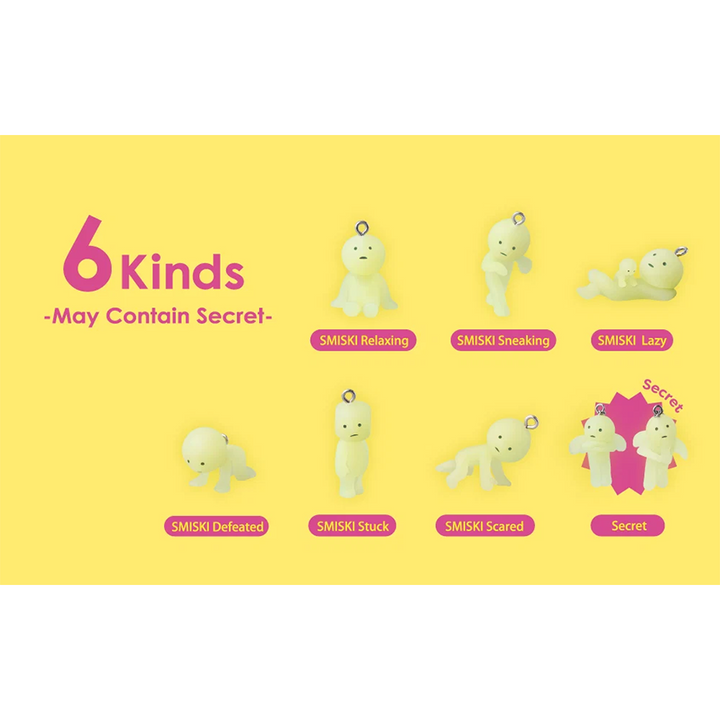 Smiski Strap Accessory Series 4 Gachapon Capsule Blind Box