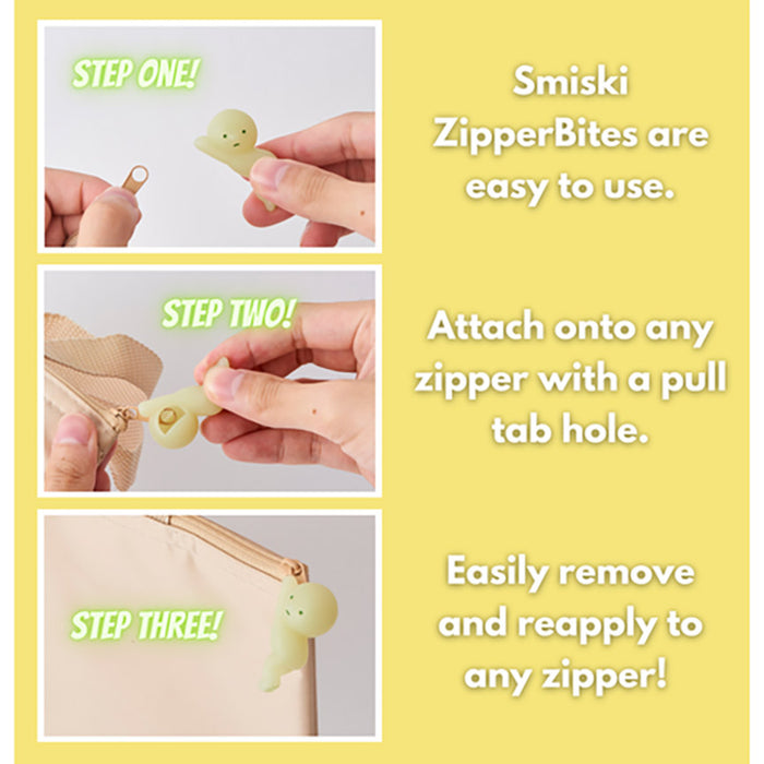 Smiski Zipperbite - Lotus Pose