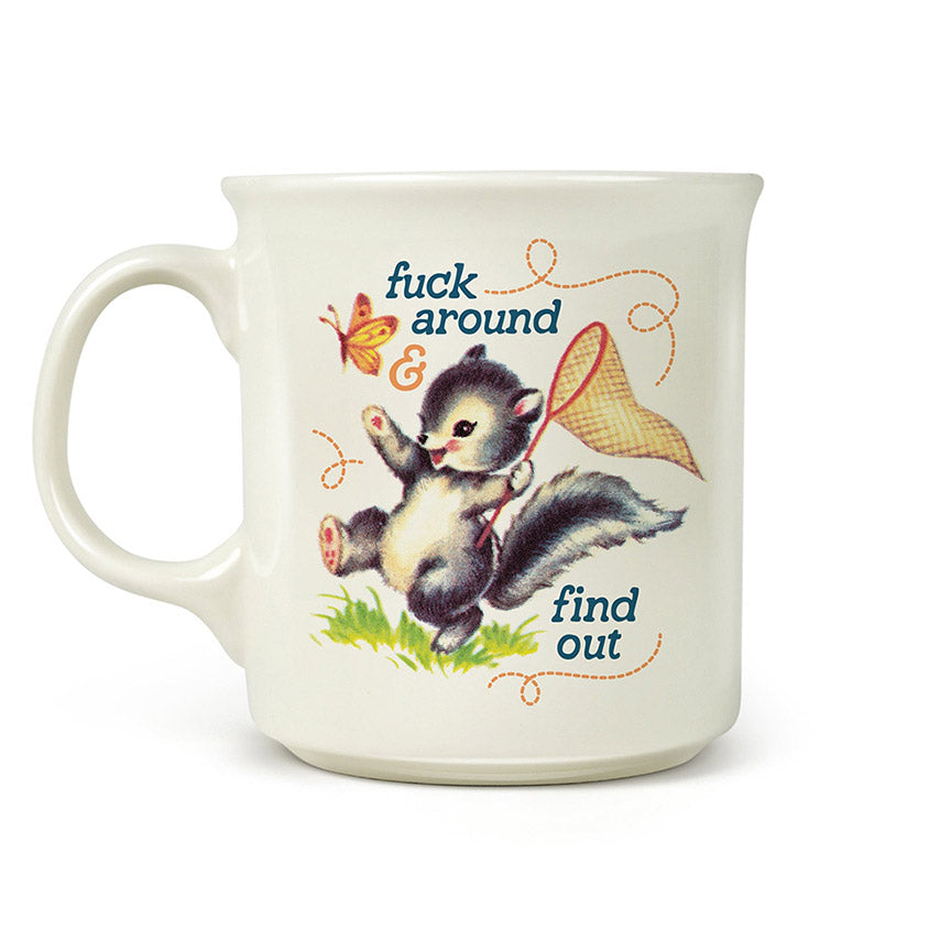 Say Anything Mug - F*ck Around And Find Out - Leanna Lin's Wonderland
