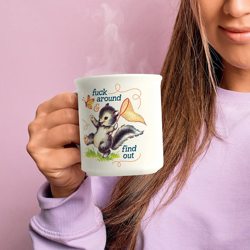 Say Anything Mug - F*ck Around And Find Out - Leanna Lin's Wonderland