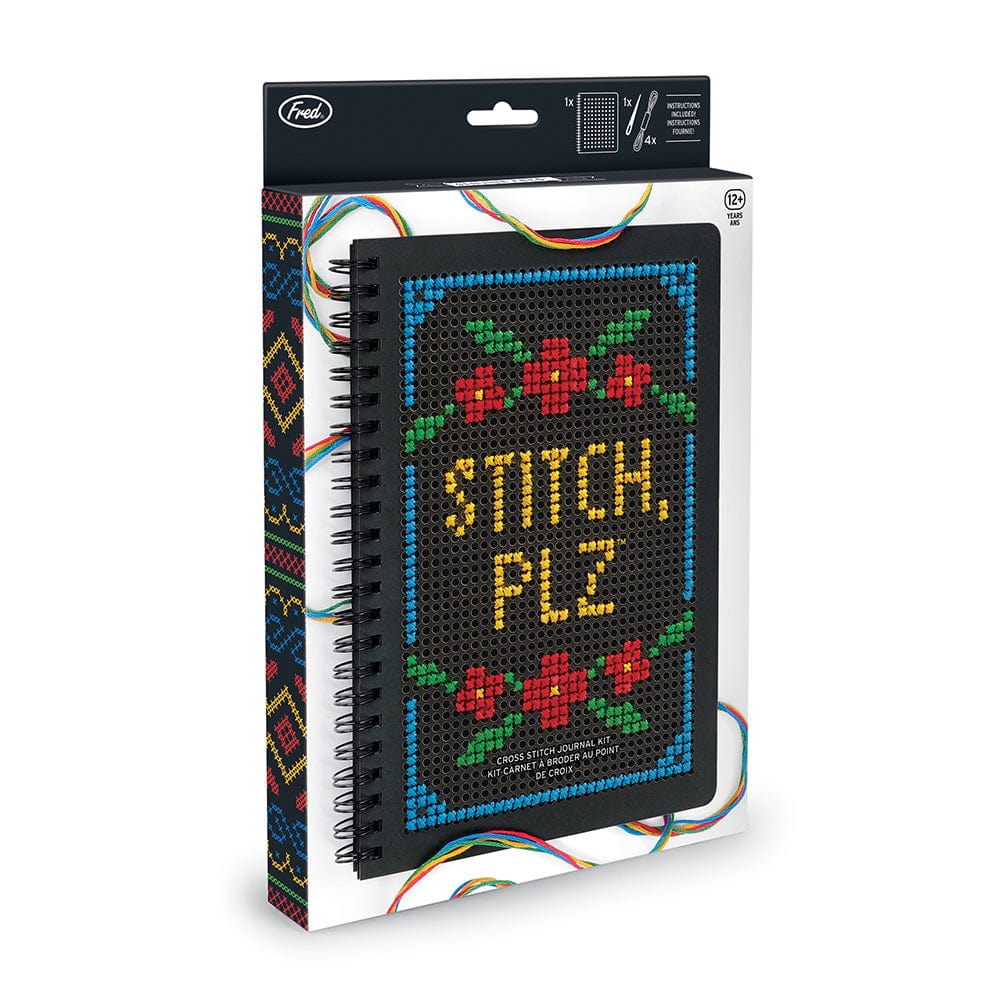 STITCH, PLZ Cross Stitch Journal DIY Kit