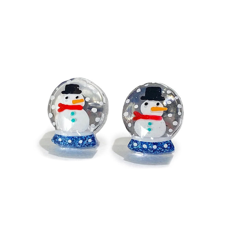 Snow Globe Earrings