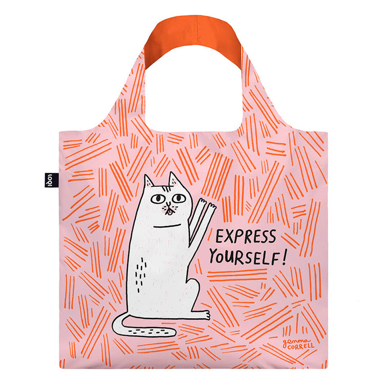 Express Yourself Reusable Bag by Gemma Correll