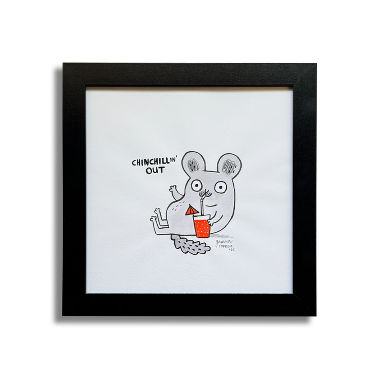 Gemma Correll: Chinchillin’ Out