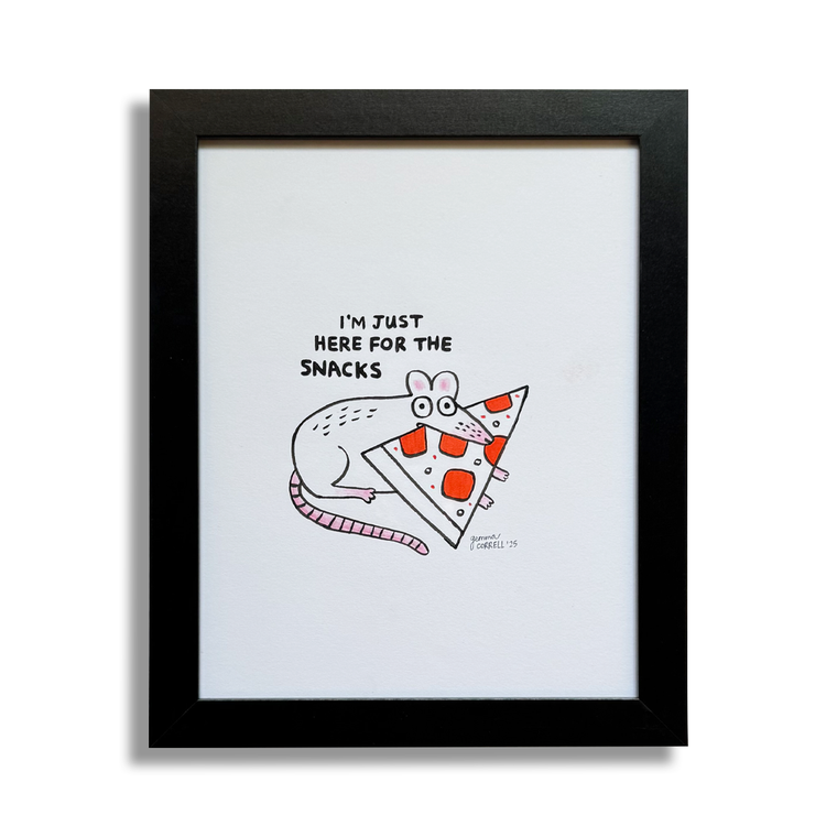 Gemma Correll: Here for the Snacks
