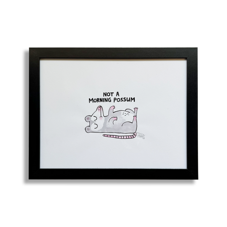 Gemma Correll: Not a Morning Possum