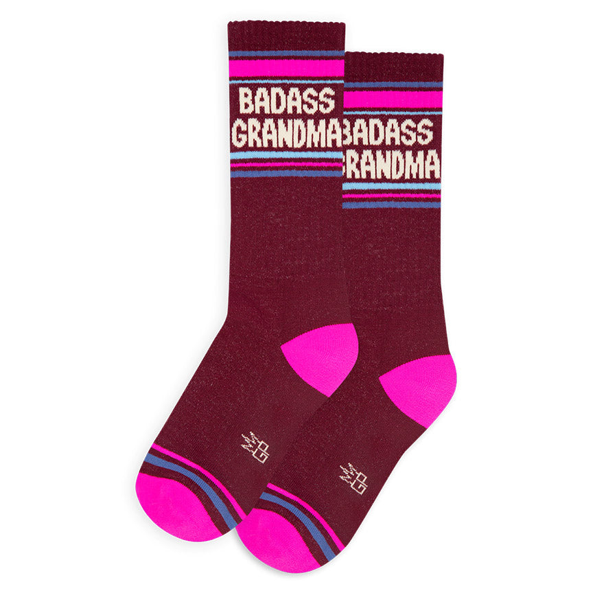 Badass Grandma Crew Socks