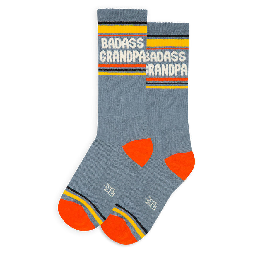 Badass Grandpa Crew Socks