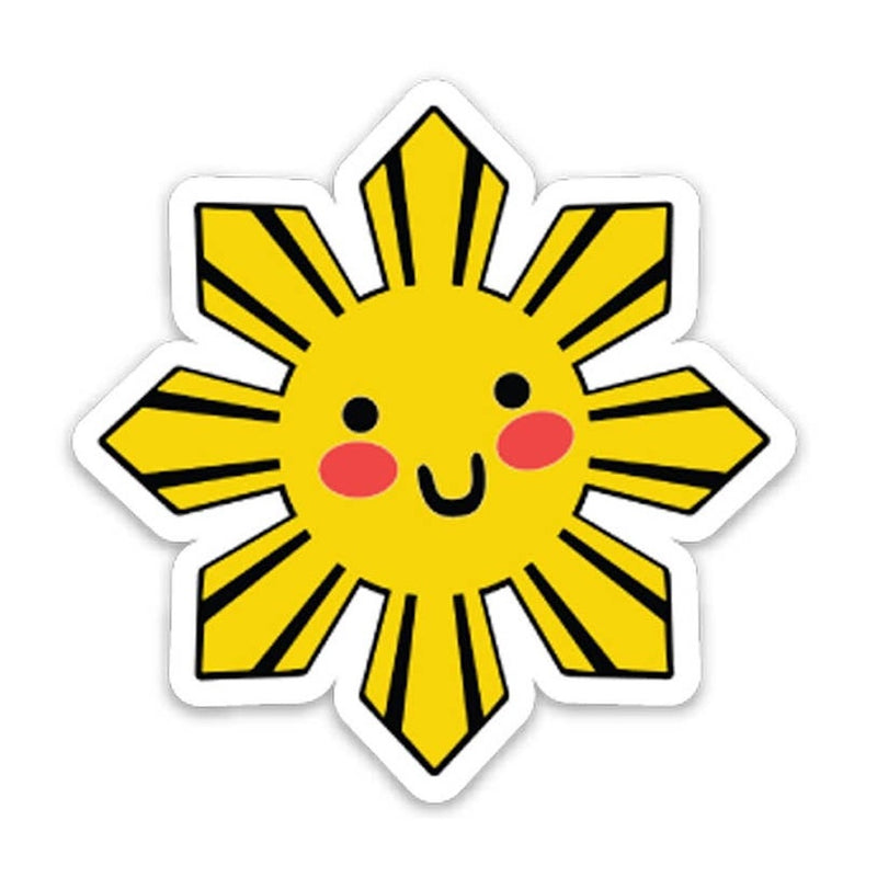 Philippine Sun Vinyl Sticker