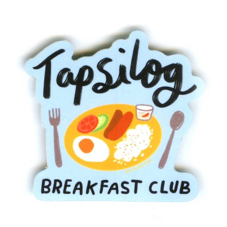 Tapsilog Breakfast Club Vinyl Sticker