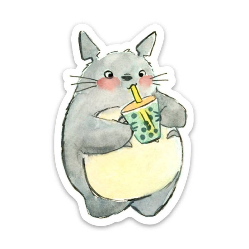 Boba Totoro Sticker