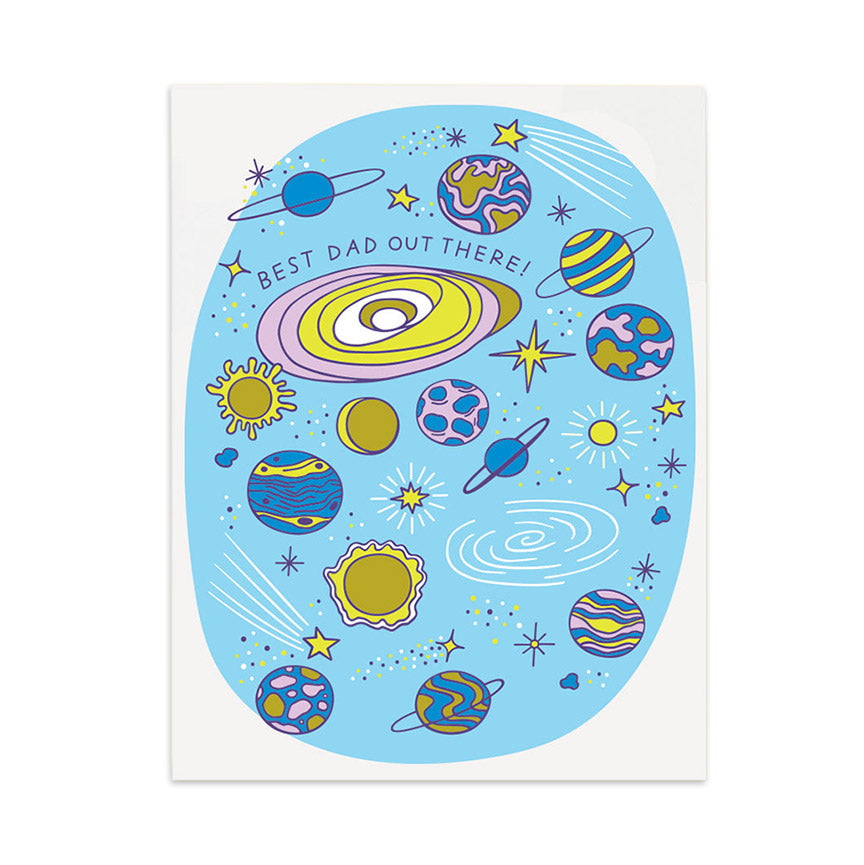 Dad Out There Card - Leanna Lin's Wonderland