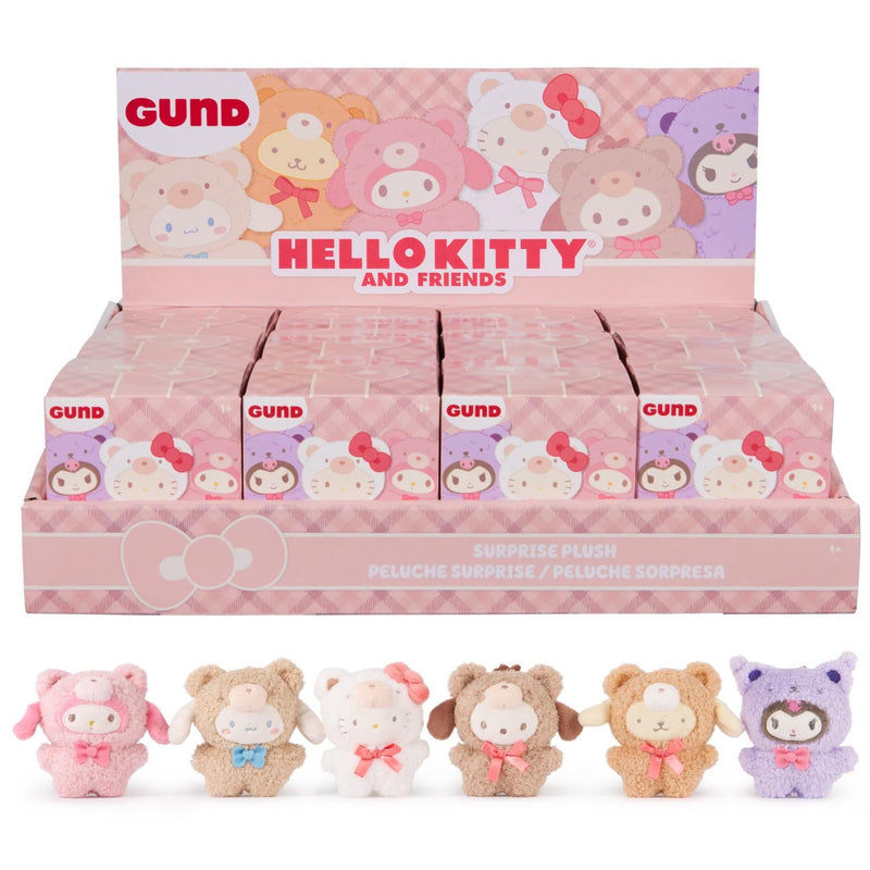 Hello Kitty and Friends Cafe Latte Mini Plush Bag Charm Blind Box