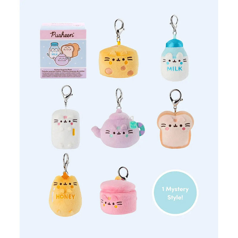 Pusheen’s Kitchen Mini Plush Bag Charm Blind Box