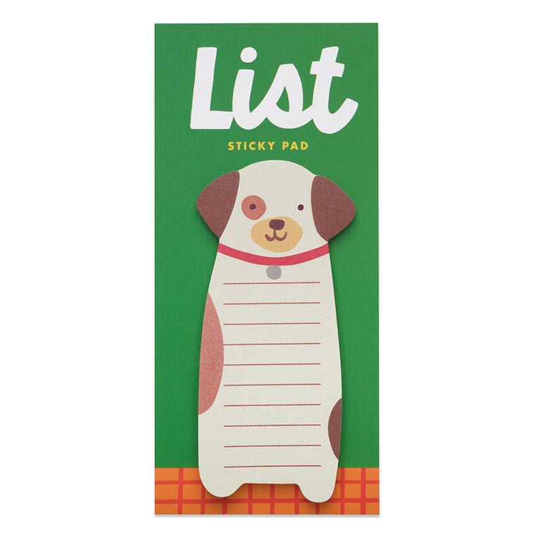Dog List Sticky Pad