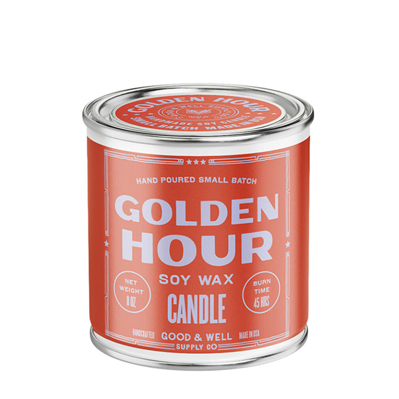 Happy Place 8 oz Candle: Golden Hour