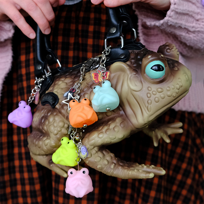 Fruggies GID (Lime) Bag Charm / Keychain